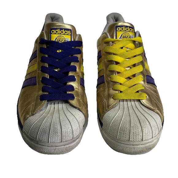Adidas Los Angeles Lakers Superstar II PT Champs 15th NBA Title Size 13 main image 5